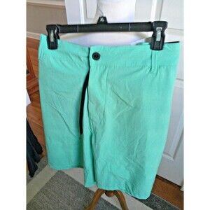 NWT  LOST Enterprises Master  Light Green Hybrid Shorts Zip Pockets Size 42